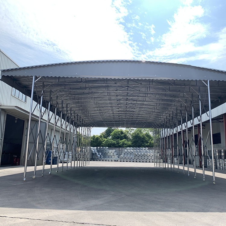 汕尾电动/移动推拉棚