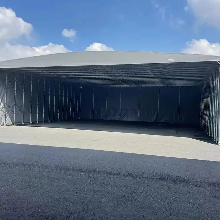 汕尾电动/移动推拉棚