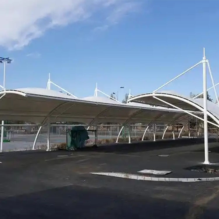 汕尾膜结构电动车棚
